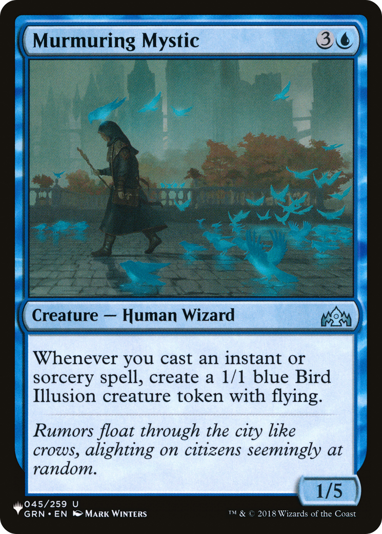 Murmuring Mystic [The List Reprints] | Card Citadel