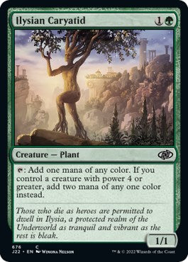 Ilysian Caryatid [Jumpstart 2022] | Card Citadel