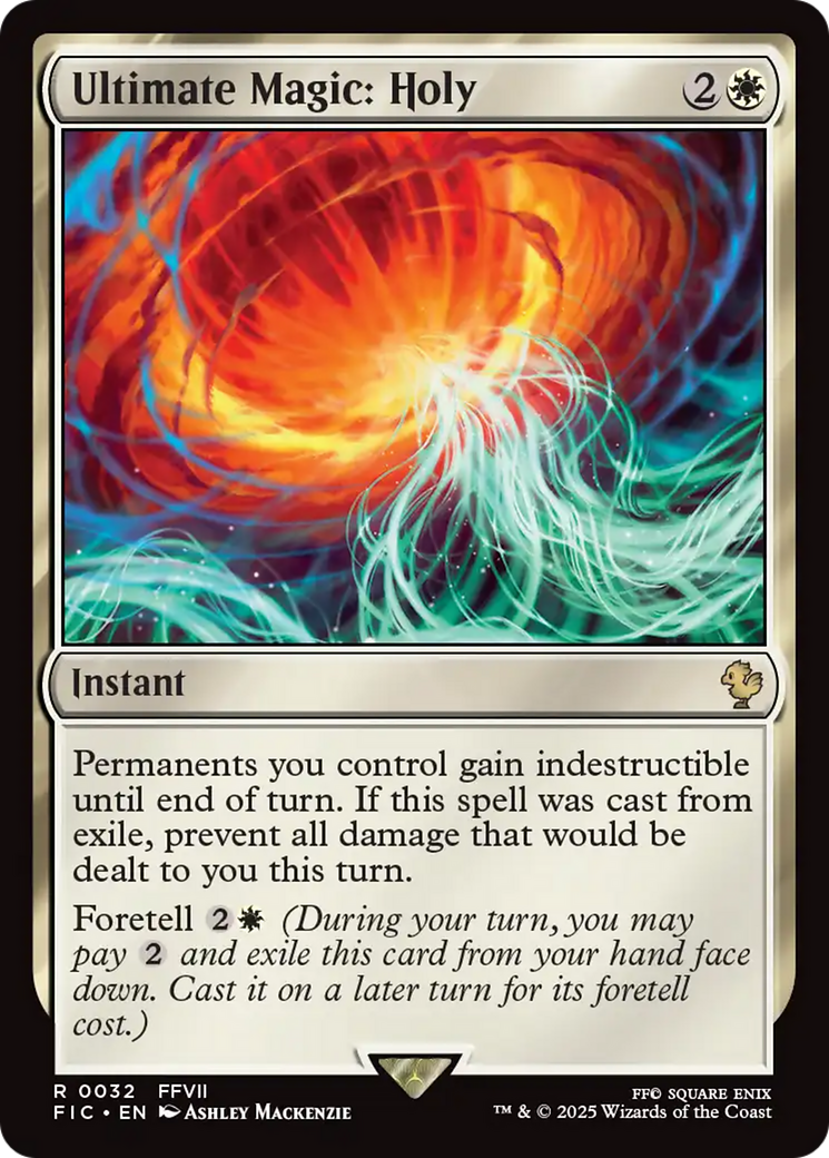 Ultimate Magic: Holy [FINAL FANTASY Commander] | Card Citadel