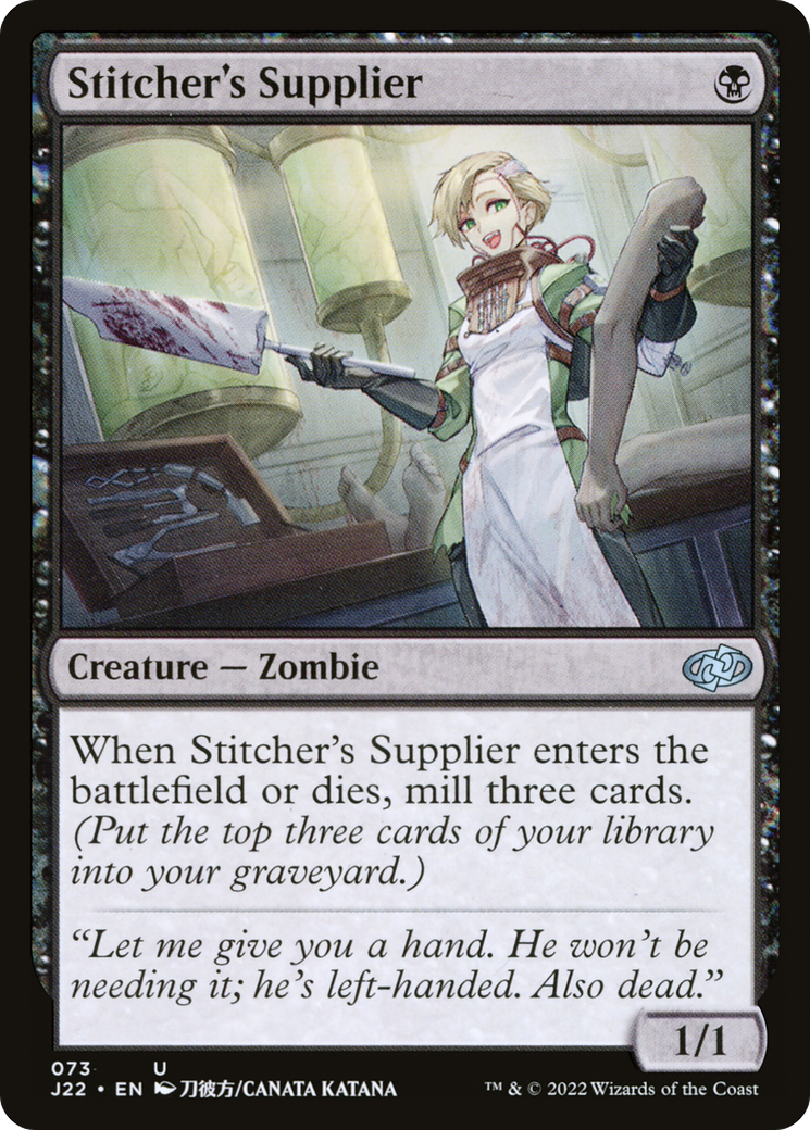 Stitcher's Supplier (73) [Jumpstart 2022] | Card Citadel