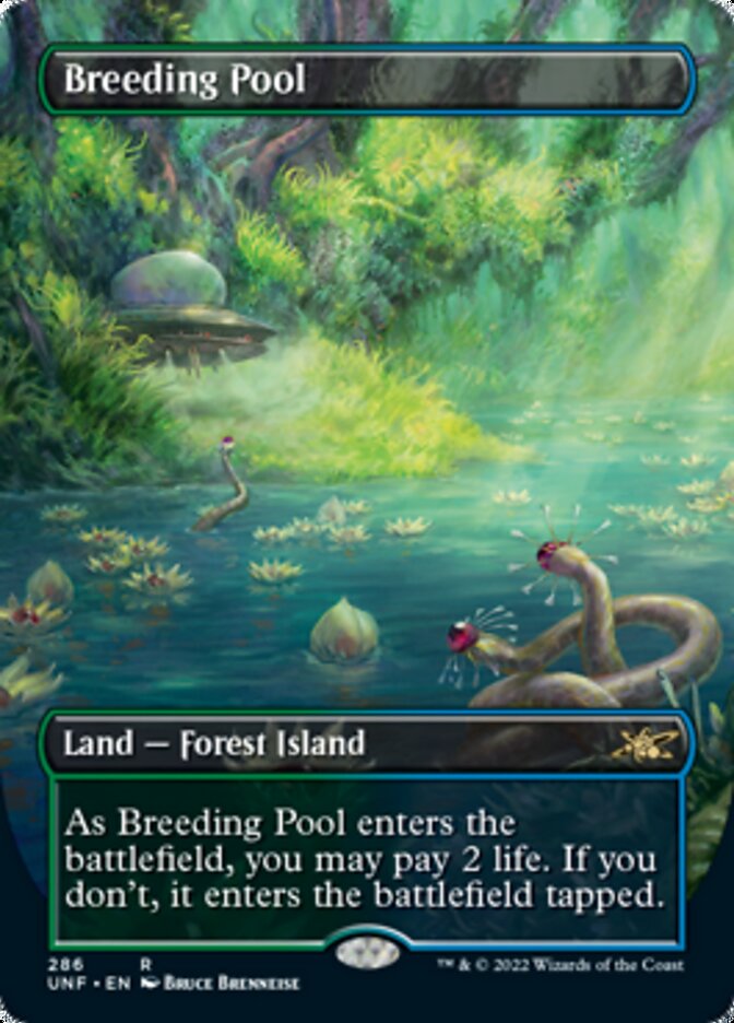 Breeding Pool (Borderless) [Unfinity] | Card Citadel
