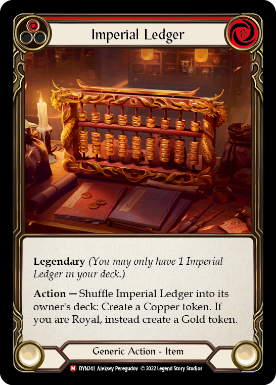 Imperial Ledger [DYN241] (Dynasty)  Cold Foil | Card Citadel