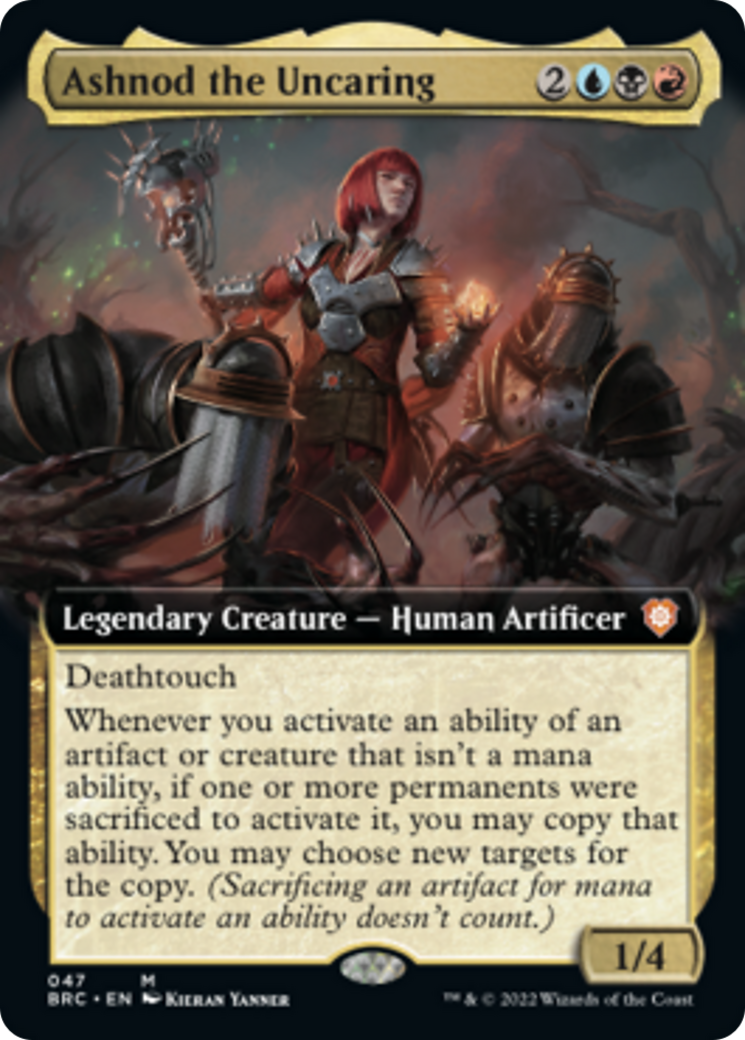 Ashnod the Uncaring (Extended Art) [The Brothers' War Commander] | Card Citadel