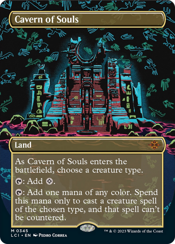 Cavern of Souls (0345) (Borderless) [The Lost Caverns of Ixalan] | Card Citadel