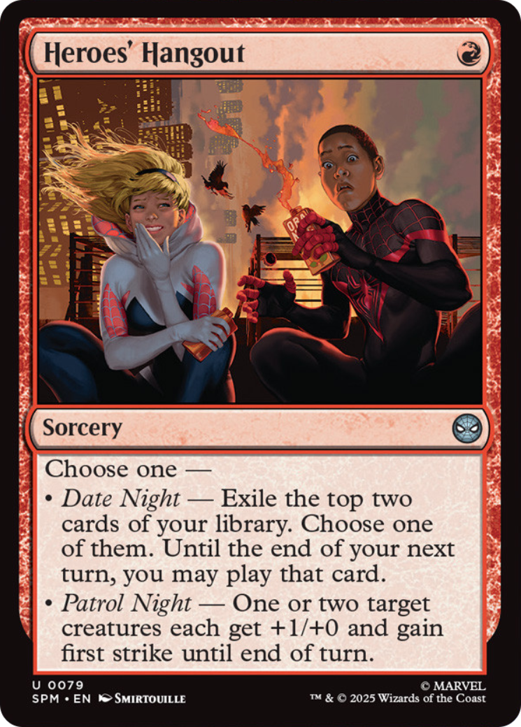 Heroes' Hangout [Marvel's Spider-Man] | Card Citadel