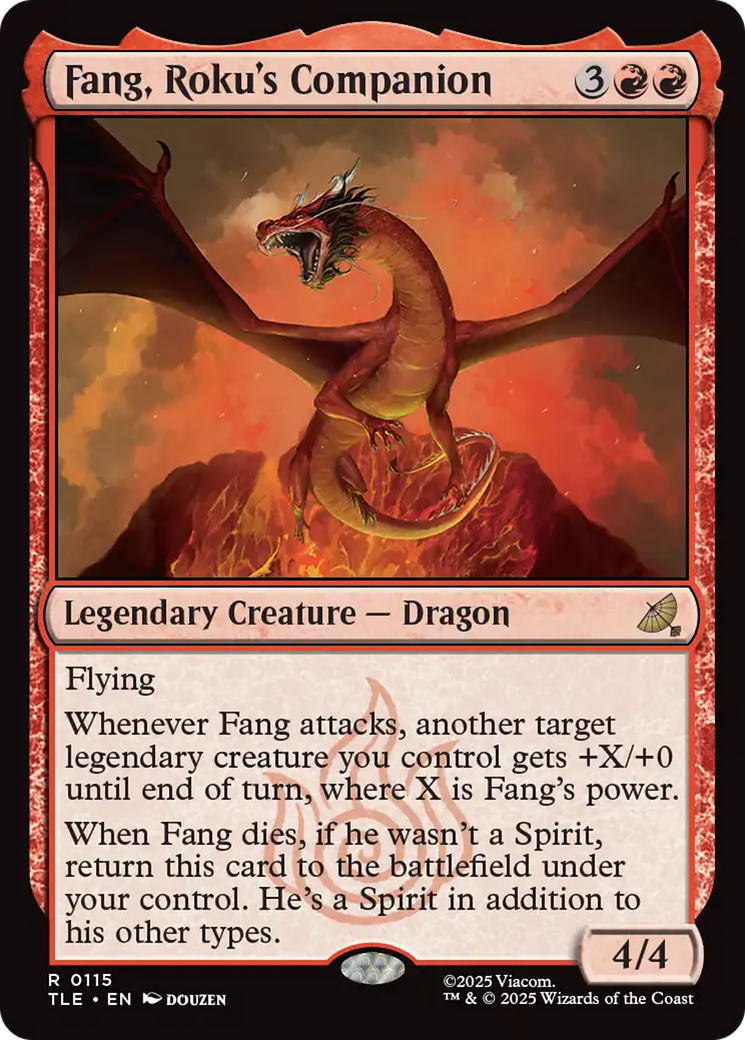 Fang, Roku's Companion [Avatar: The Last Airbender: Eternal-Legal] | Card Citadel
