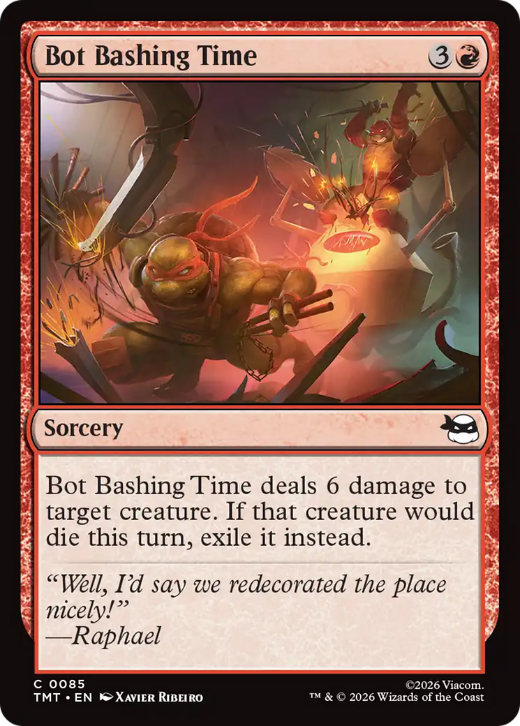 Bot Bashing Time [Teenage Mutant Ninja Turtles] | Card Citadel