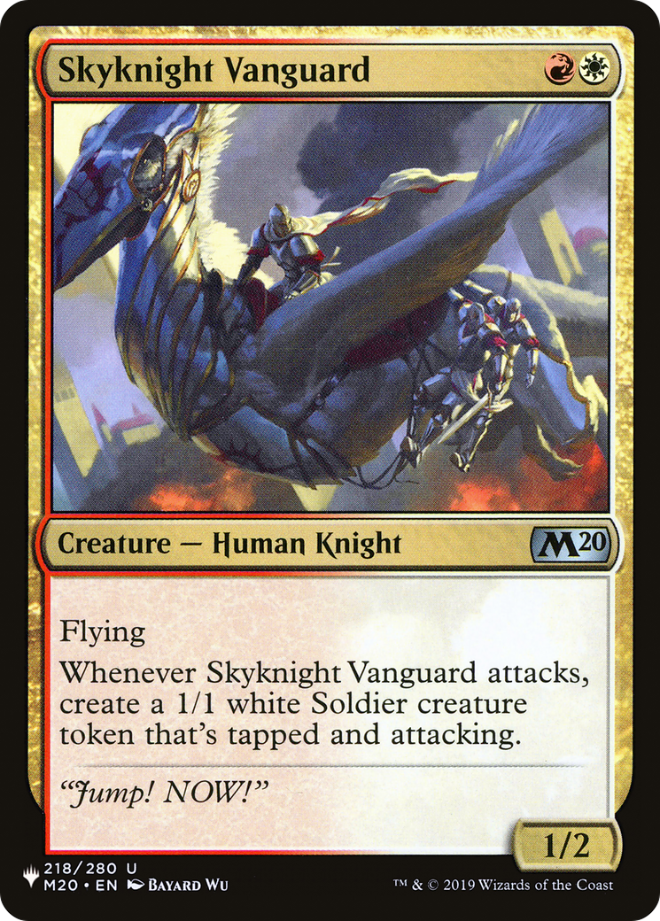 Skyknight Vanguard [The List Reprints] | Card Citadel