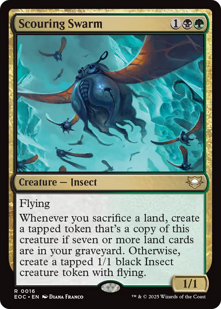 Scouring Swarm [Edge of Eternities Commander] | Card Citadel
