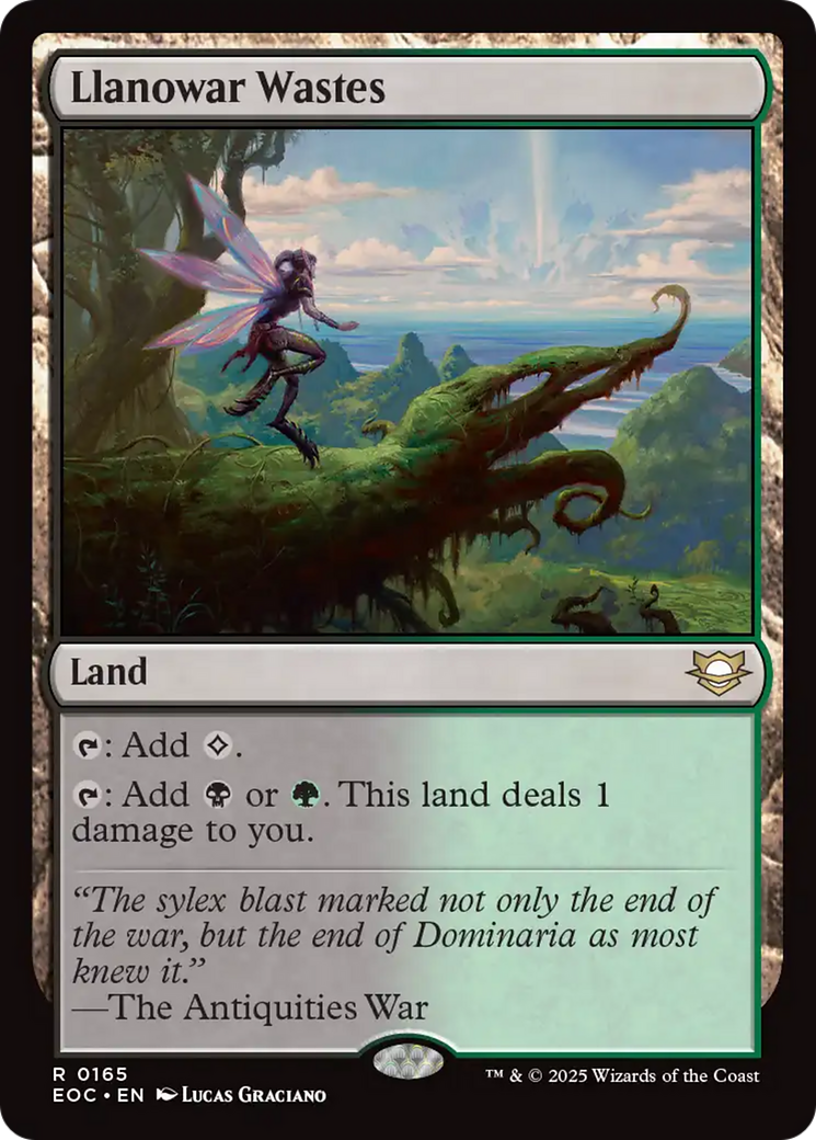 Llanowar Wastes [Edge of Eternities Commander] | Card Citadel