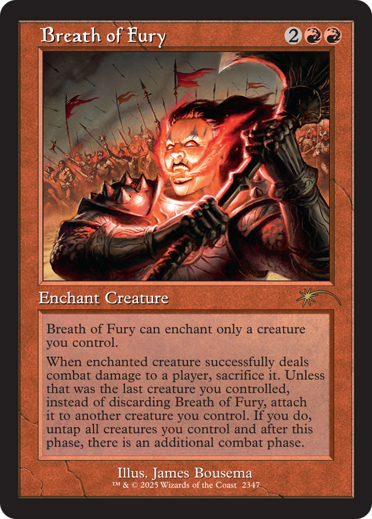 Breath of Fury [Secret Lair Drop Series] | Card Citadel