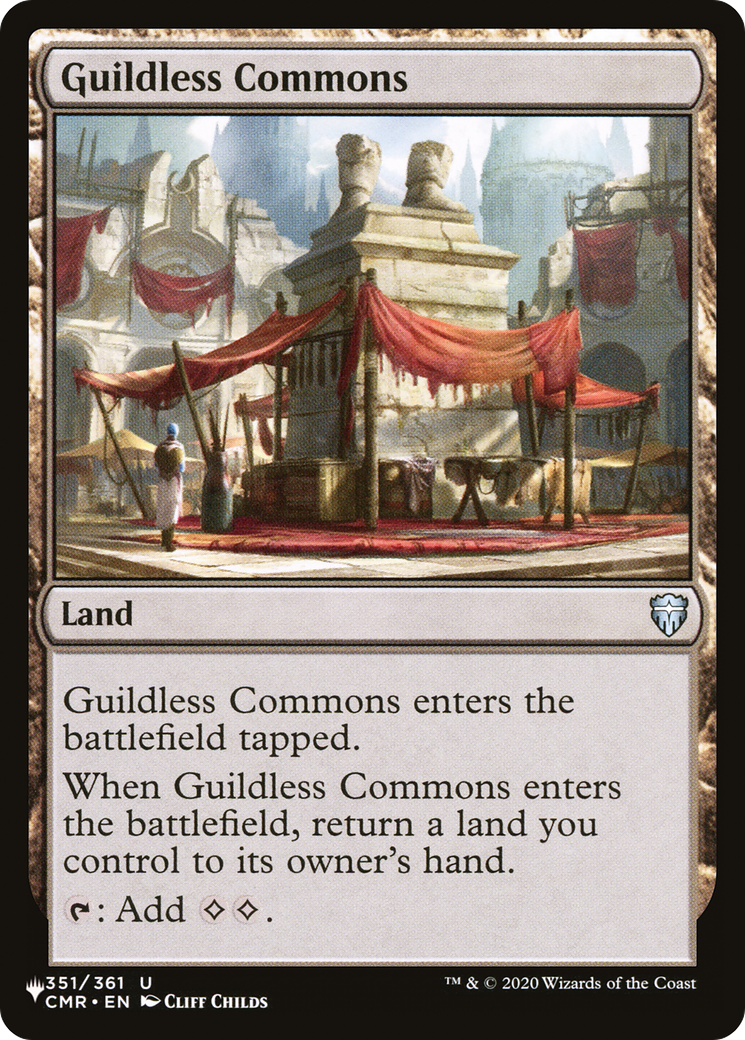 Guildless Commons [The List Reprints] | Card Citadel