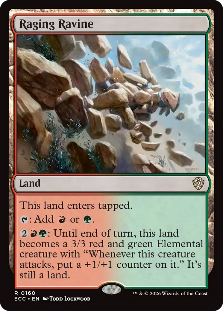 Raging Ravine [Lorwyn Eclipsed Commander] | Card Citadel