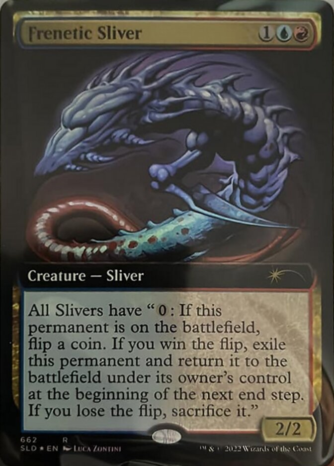 Frenetic Sliver (Extended Art) [Secret Lair Drop Promos] | Card Citadel