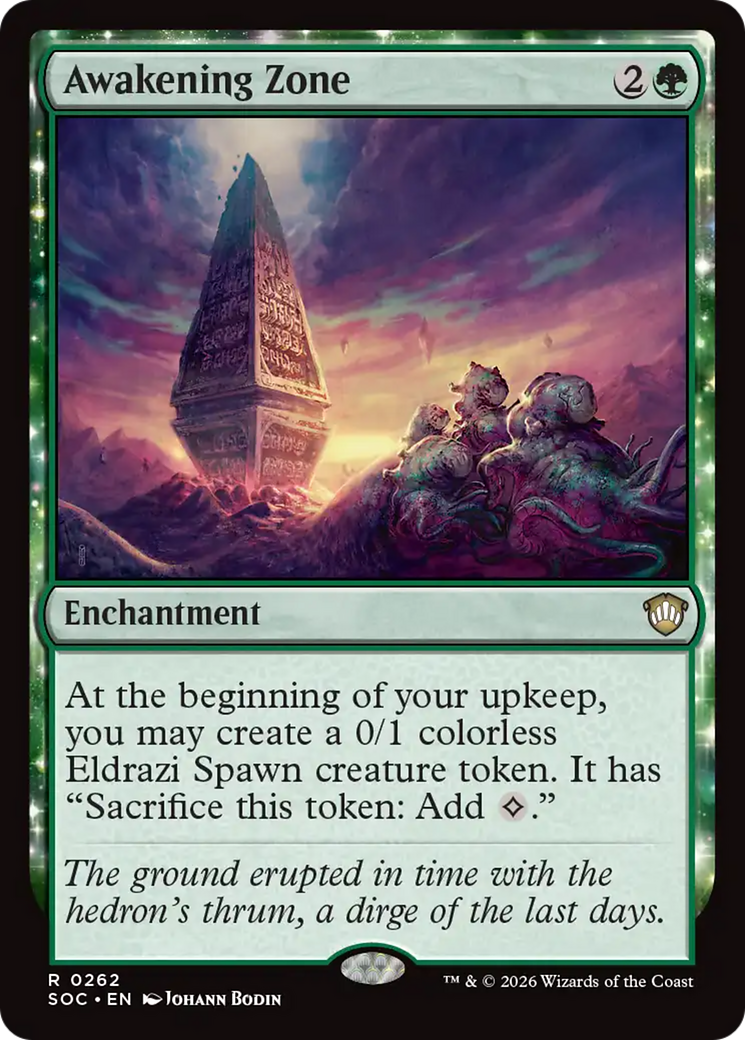 Awakening Zone [Secrets of Strixhaven Commander] | Card Citadel