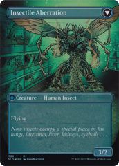 Delver of Secrets // Insectile Aberration (Borderless) [Secret Lair: From Cute to Brute] | Card Citadel