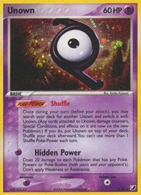 Unown (Z) (Z/28) [EX: Unseen Forces] | Card Citadel