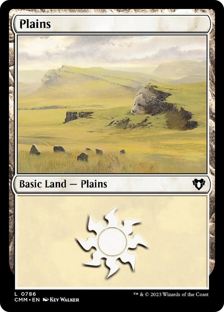 Plains (786) [Commander Masters] | Card Citadel