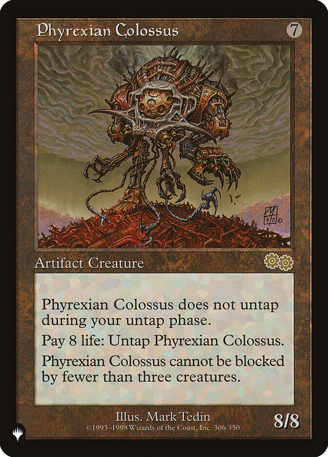 Phyrexian Colossus [The List] | Card Citadel
