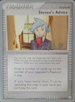 Steven's Advice (92/101) (Eeveelutions - Jimmy Ballard) [World Championships 2006] | Card Citadel