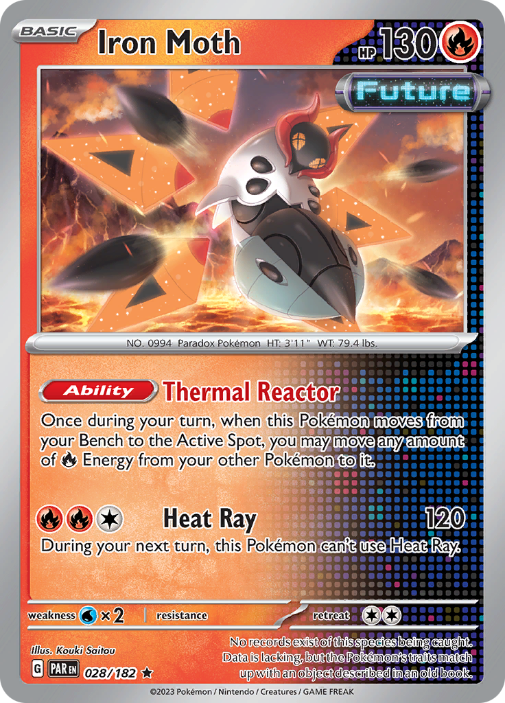 Iron Moth (028/182) [Scarlet & Violet: Paradox Rift] | Card Citadel