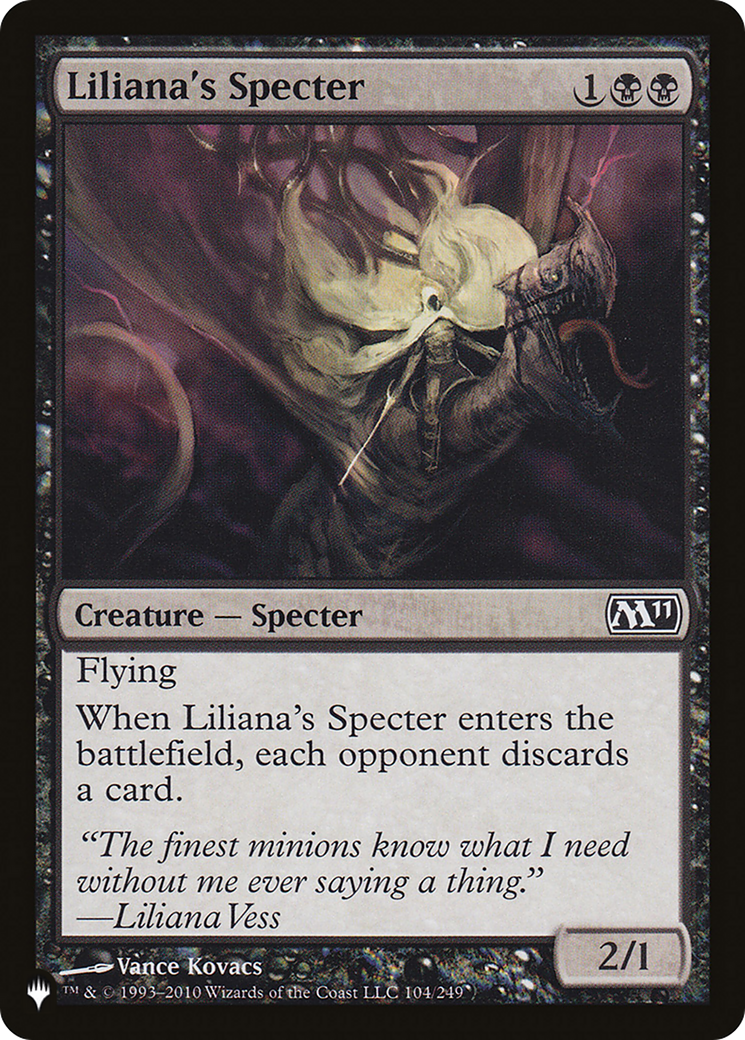 Liliana's Specter [The List Reprints] | Card Citadel