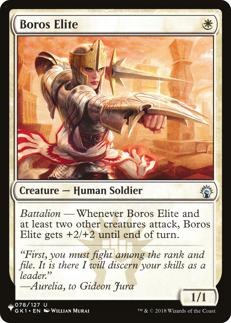 Boros Elite [The List Reprints] | Card Citadel