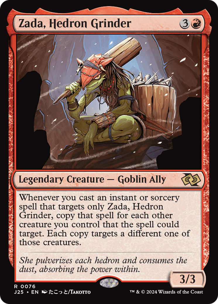 Zada, Hedron Grinder (Anime) [Foundations Jumpstart] | Card Citadel