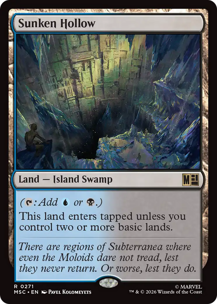 Sunken Hollow [Marvel Super Heroes Commander] | Card Citadel