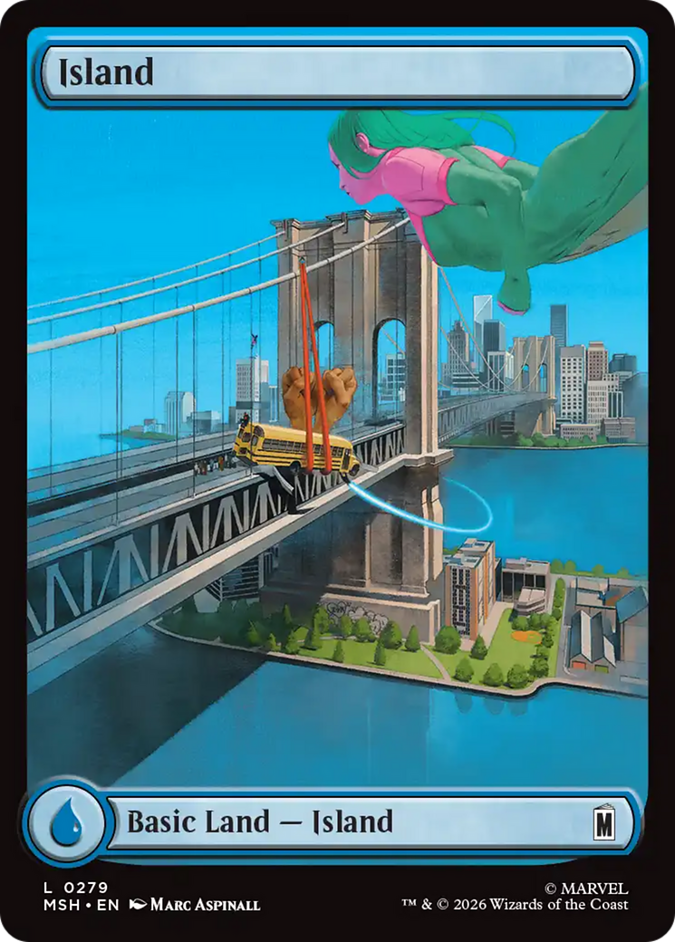 Island (0279) [Marvel Super Heroes] | Card Citadel