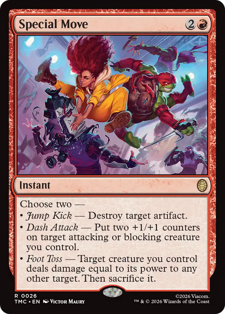 Special Move [Teenage Mutant Ninja Turtles Commander] | Card Citadel