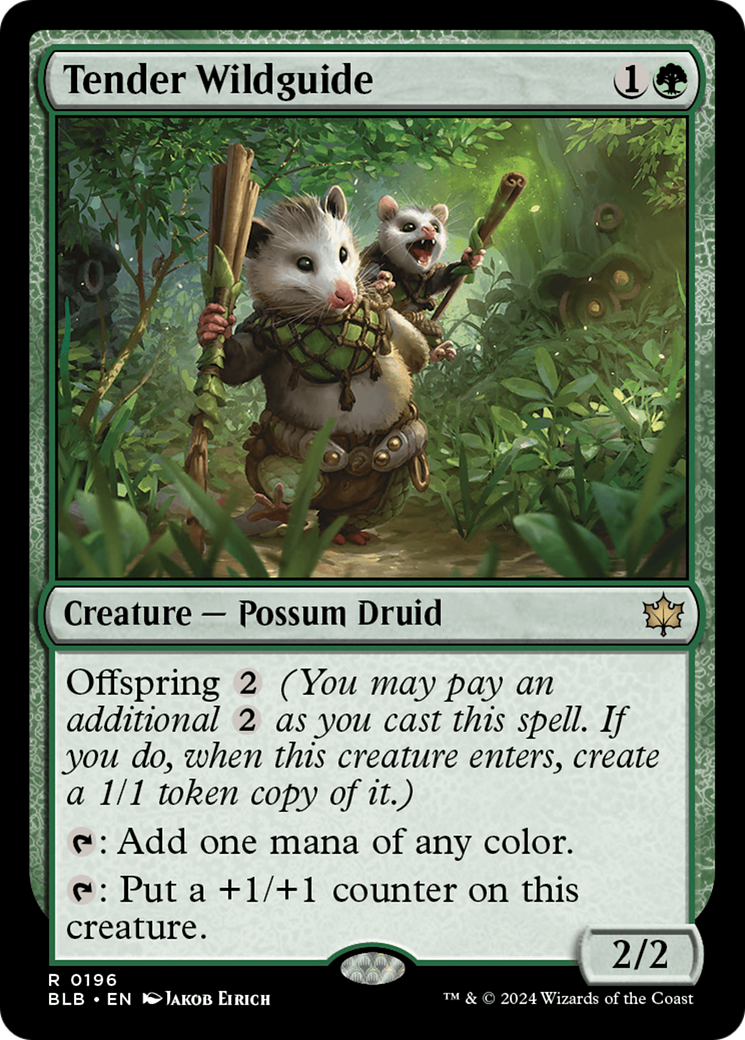 Tender Wildguide [Bloomburrow] | Card Citadel