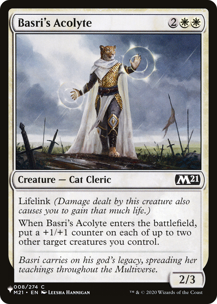 Basri's Acolyte [The List Reprints] | Card Citadel