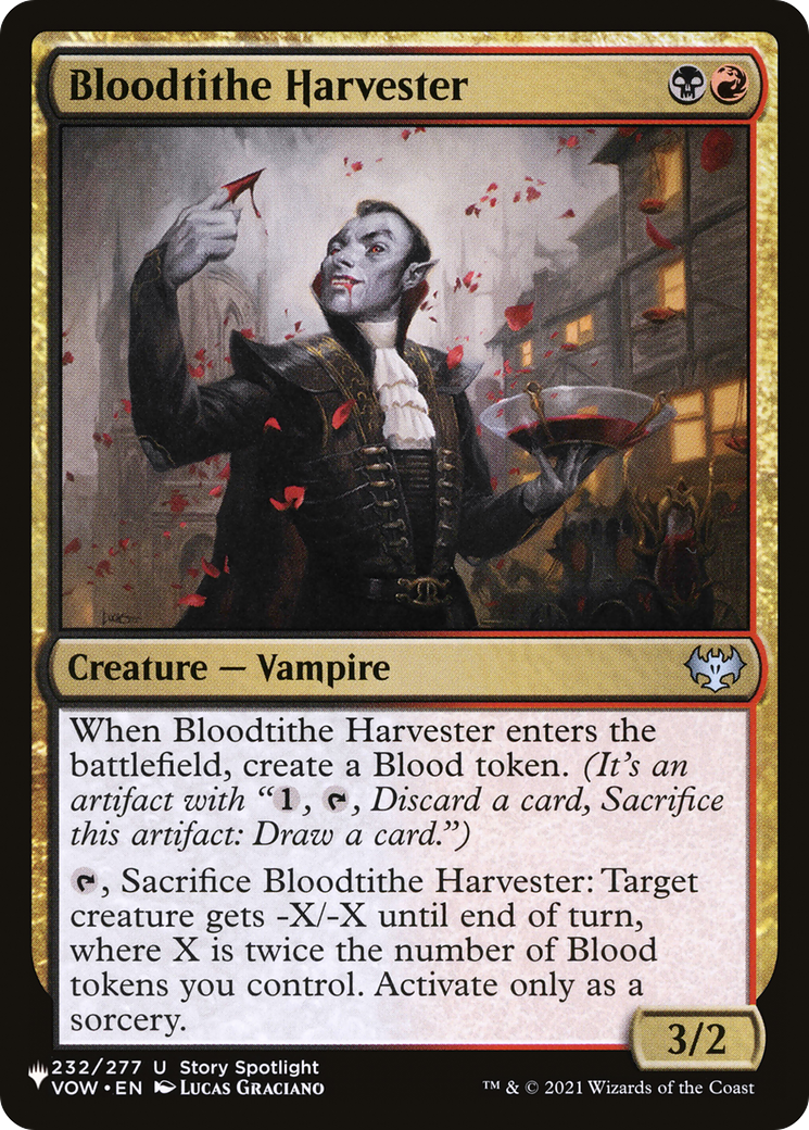 Bloodtithe Harvester [The List Reprints] | Card Citadel