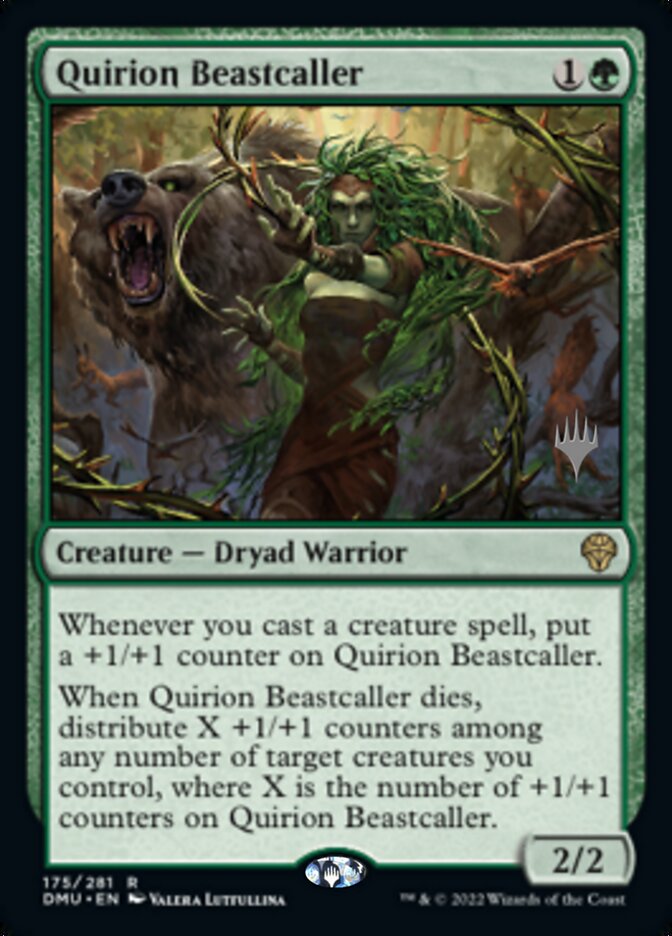 Quirion Beastcaller (Promo Pack) [Dominaria United Promos] | Card Citadel