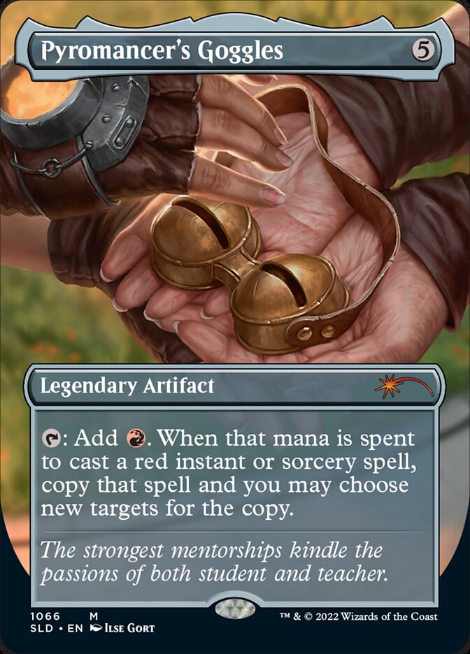 Pyromancer's Goggles (Borderless) [Secret Lair Drop Series] | Card Citadel