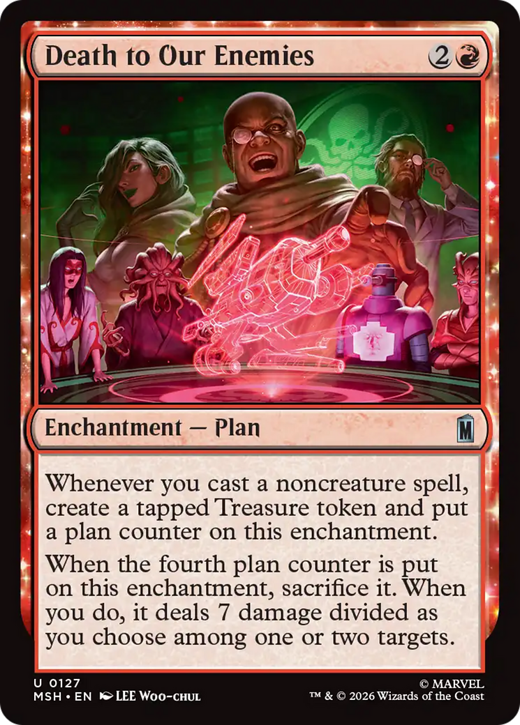 Death to Our Enemies [Marvel Super Heroes] | Card Citadel