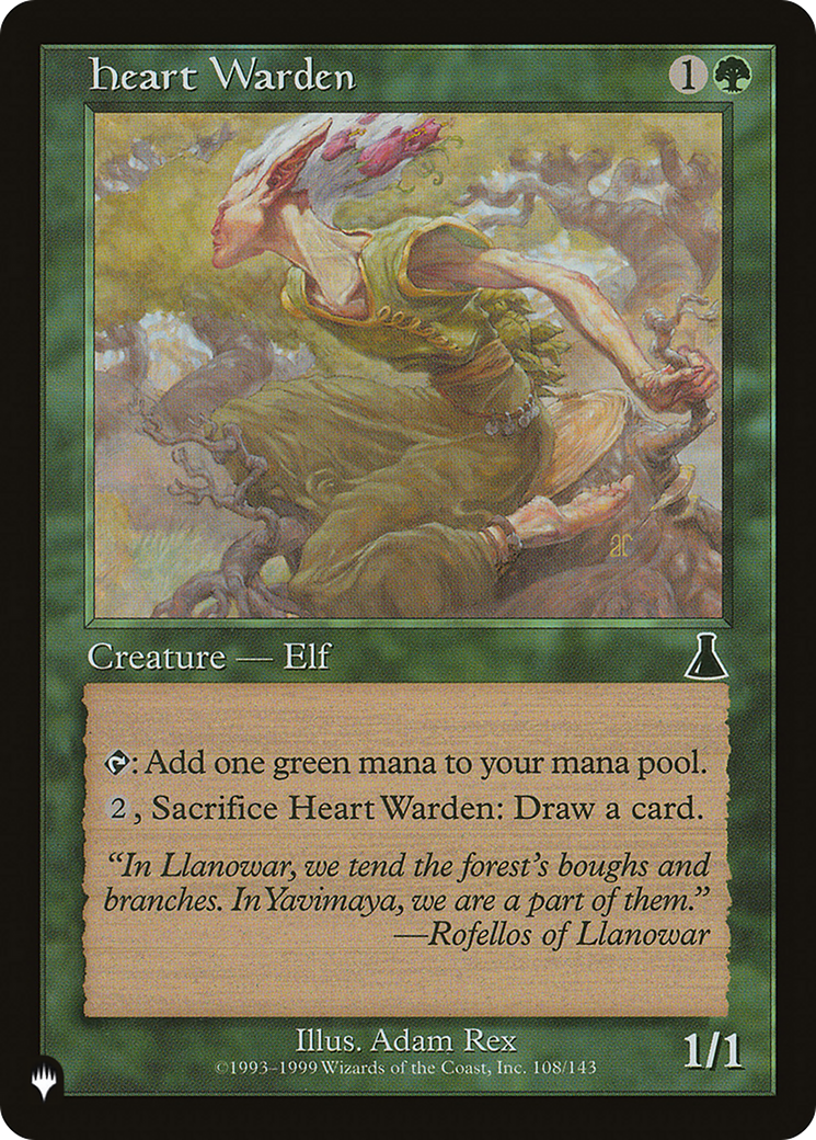 Heart Warden [The List Reprints] | Card Citadel