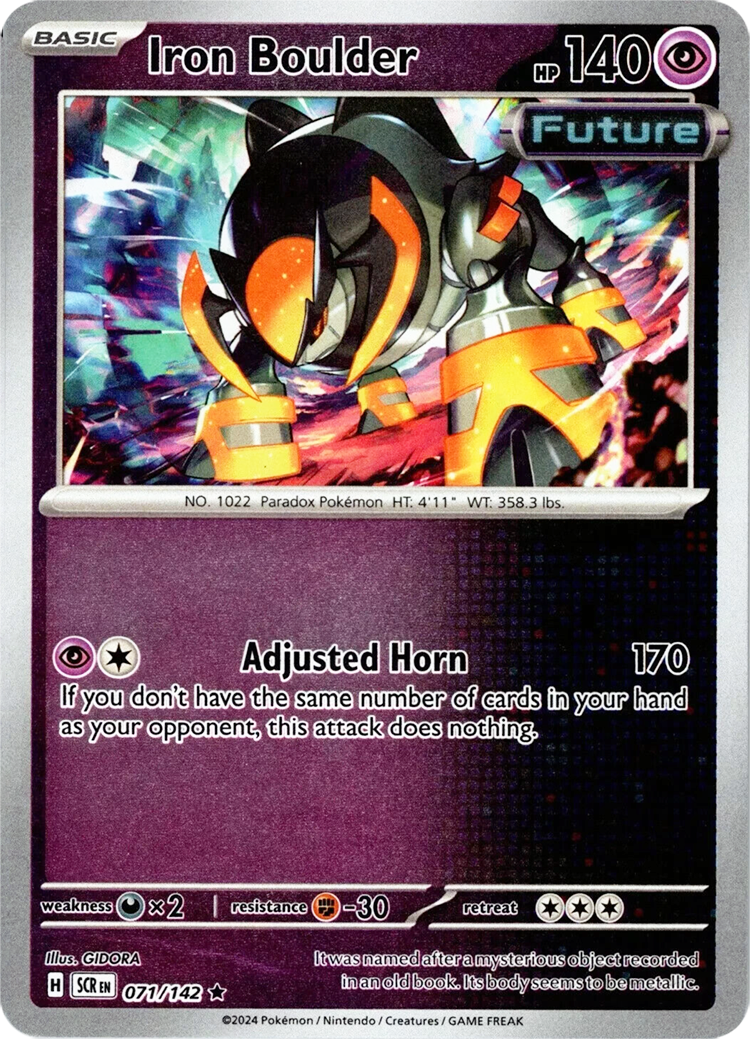 Iron Boulder (071/142) [Scarlet & Violet: Stellar Crown] | Card Citadel