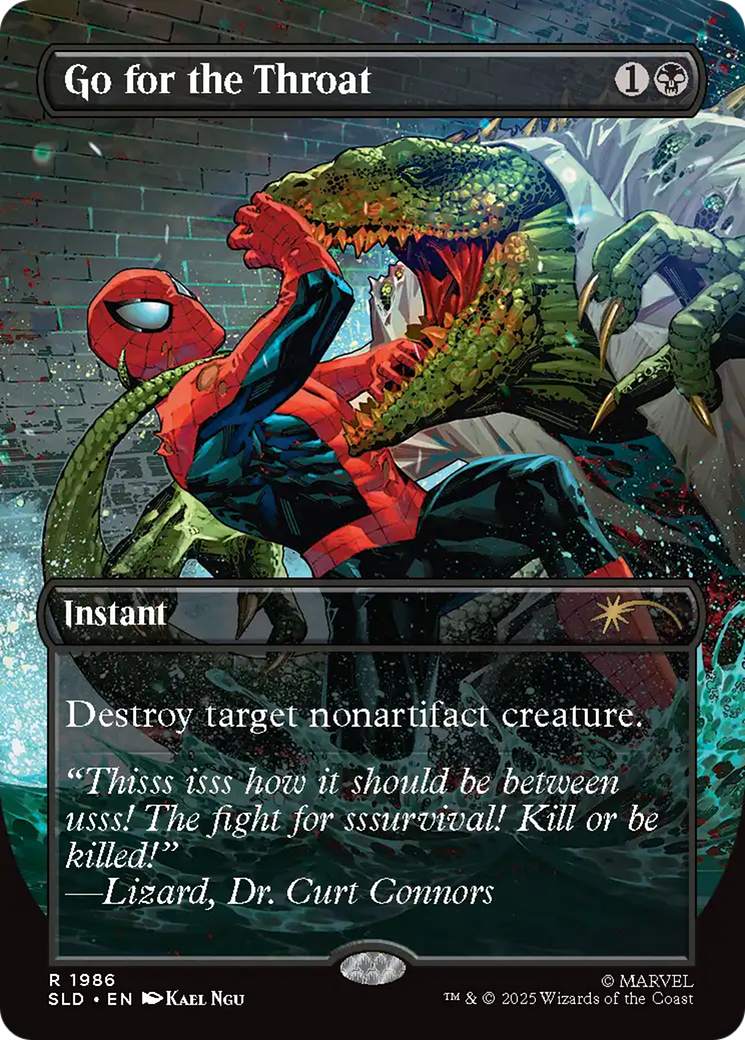 Go for the Throat [Secret Lair Drop Series] | Card Citadel