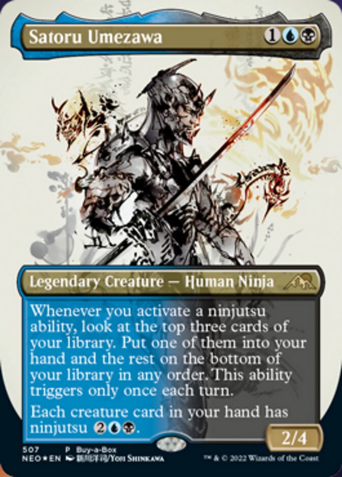 Satoru Umezawa (Buy-A-Box) [Kamigawa: Neon Dynasty] | Card Citadel