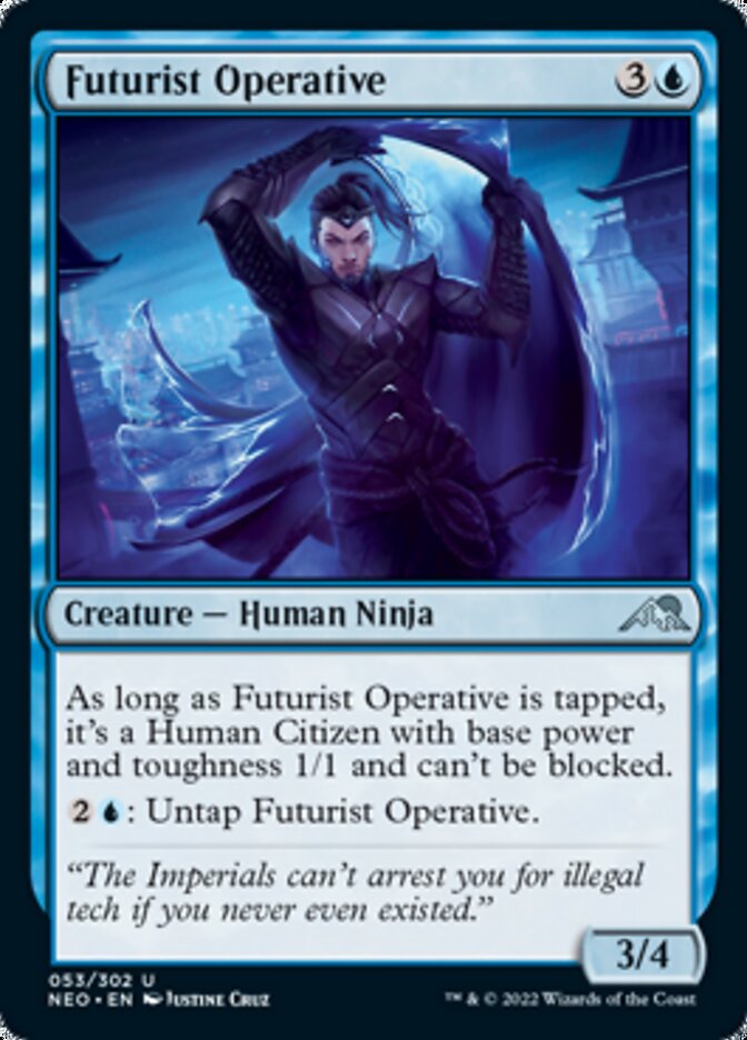 Futurist Operative [Kamigawa: Neon Dynasty] | Card Citadel