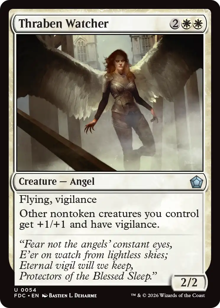 Thraben Watcher [Foundations Commander] | Card Citadel