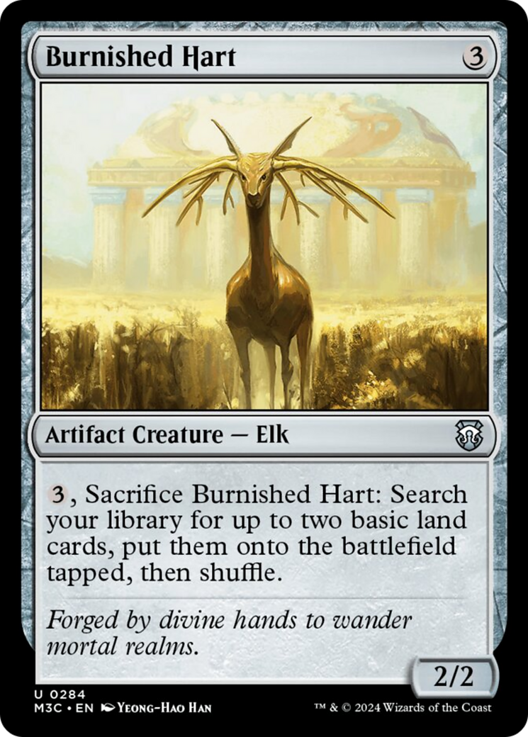 Burnished Hart (Ripple Foil) [Modern Horizons 3 Commander] | Card Citadel