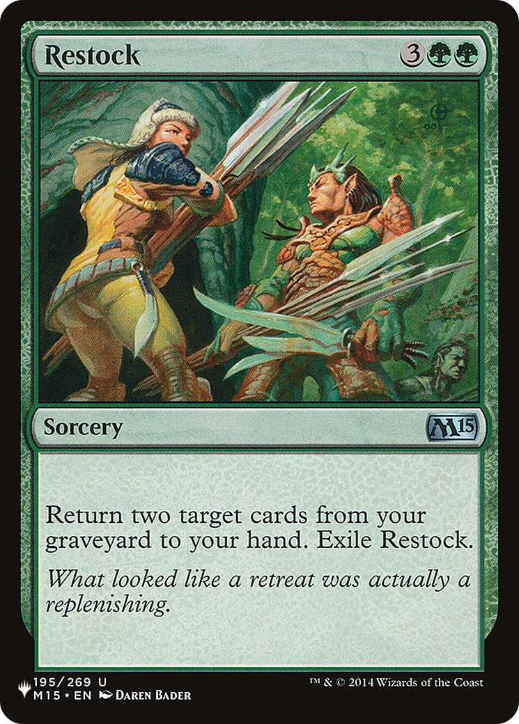 Restock [The List Reprints] | Card Citadel