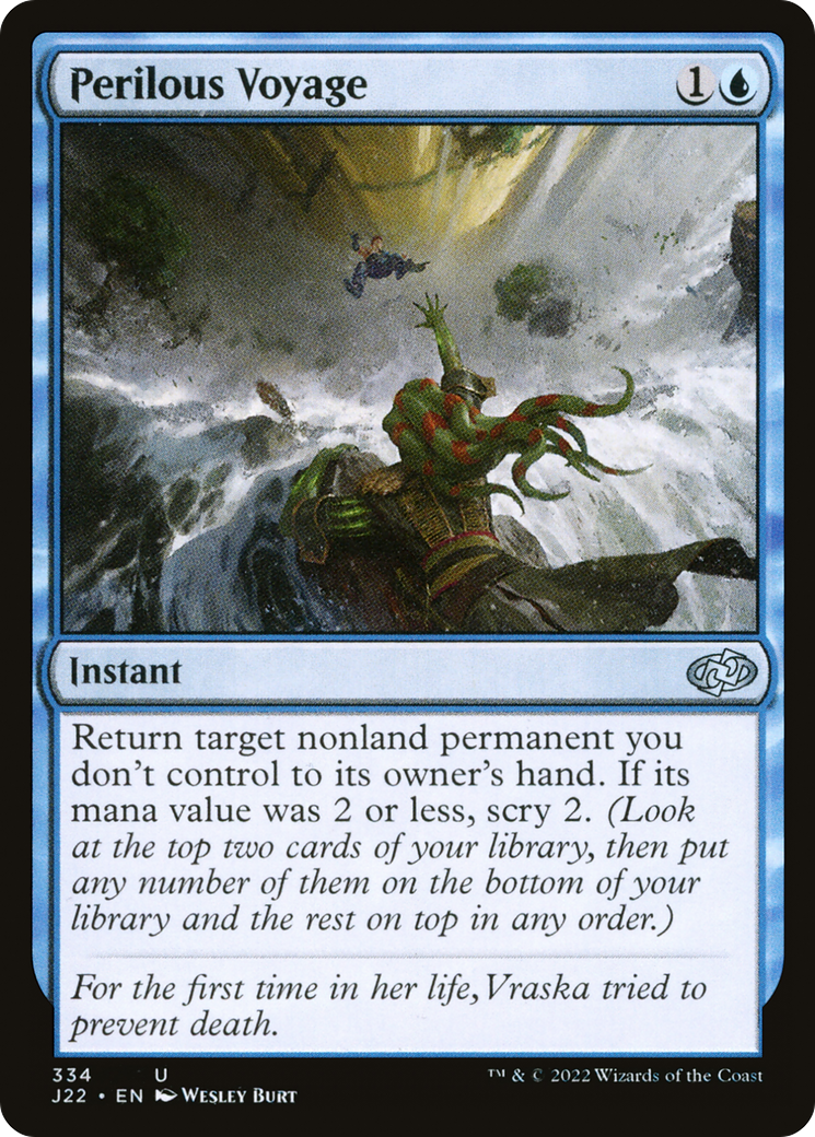 Perilous Voyage [Jumpstart 2022] | Card Citadel
