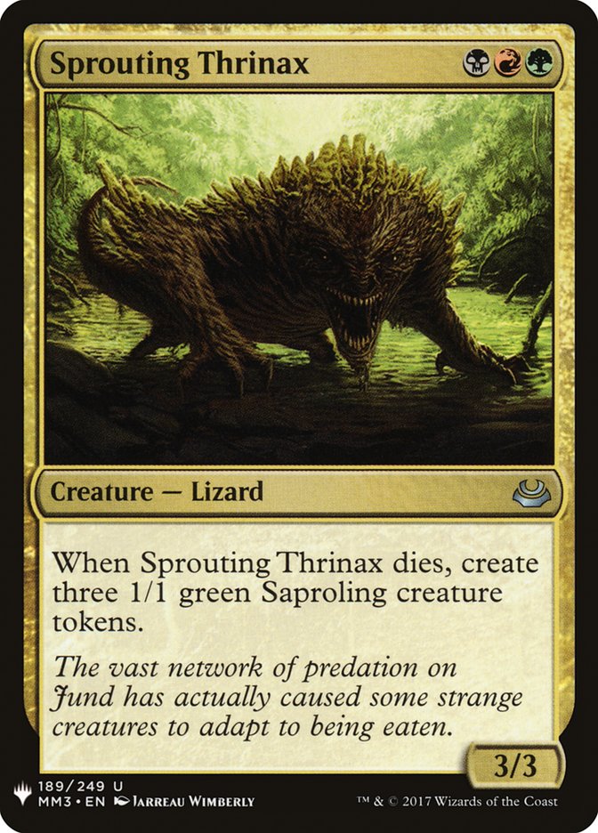 Sprouting Thrinax [Mystery Booster] | Card Citadel