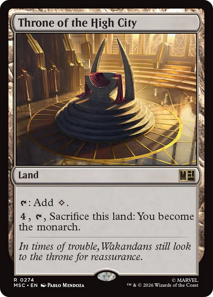 Throne of the High City [Marvel Super Heroes Commander] | Card Citadel