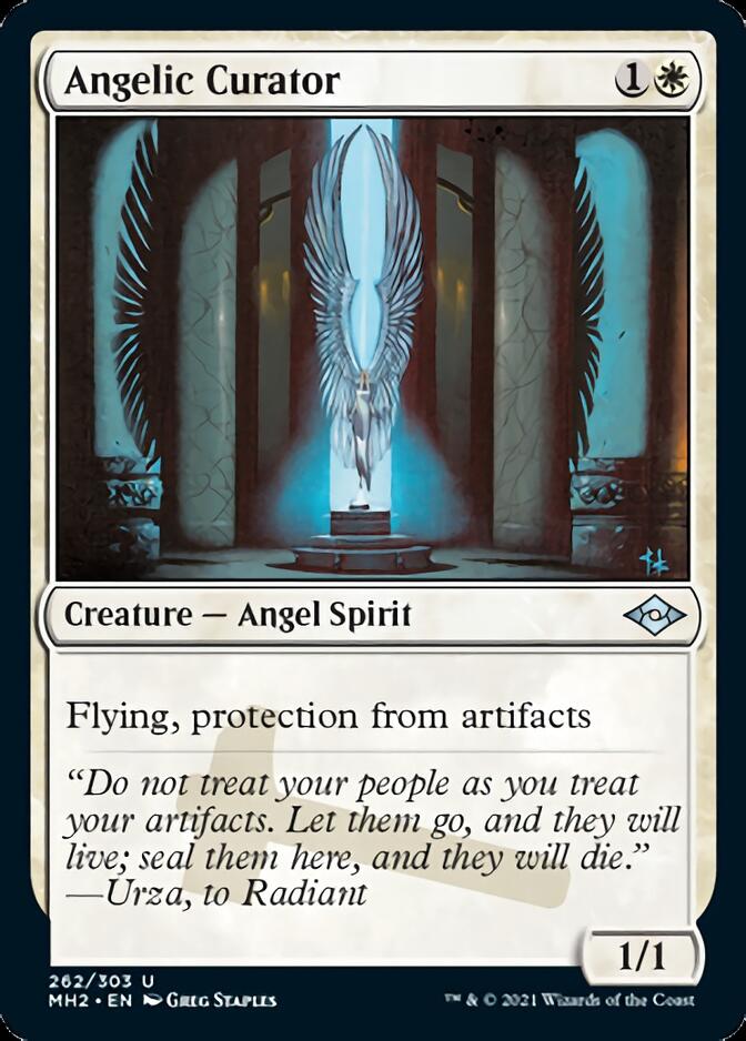 Angelic Curator (Foil Etched) [Modern Horizons 2] | Card Citadel