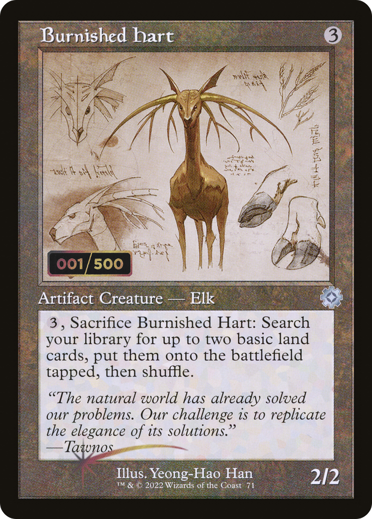 Burnished Hart (Rainbow Foil) [Secret Lair Drop Series] | Card Citadel